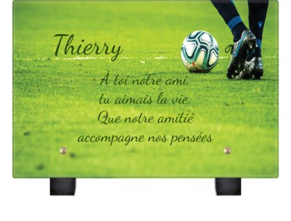 Plaque funéraire footballeur 26 plapuedacaes.com
