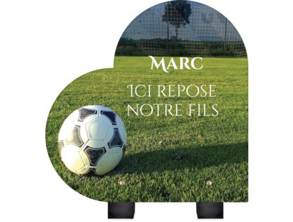 Plaque funéraire ballon-de-football-forme-coeur 2 plapuedacaes.com
