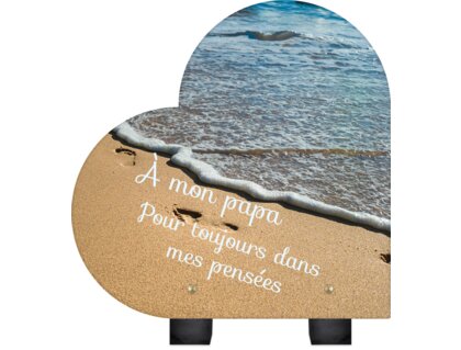 Plaque funéraire empreinte-sable-forme-coeur 1 plapuedacaes.com
