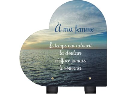 Plaque funéraire horizon-ocean-forme-coeur 18 plapuedacaes.com

