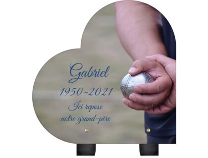 Plaque funéraire boule-de-petanque-forme-coeur 20 plapuedacaes.com
