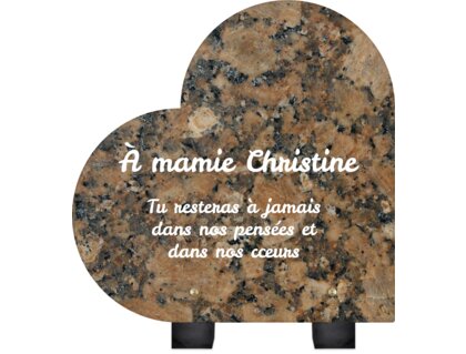 Plaque funéraire livre-granit-rose-forme-coeur 28 plapuedacaes.com
