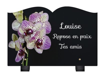 Plaque funéraire magnifiques-orchidees-forme-livre 12 plapuedacaes.com

