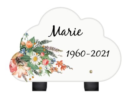 Plaque funéraire bouquet-garni-forme-nuage 13 plapuedacaes.com
