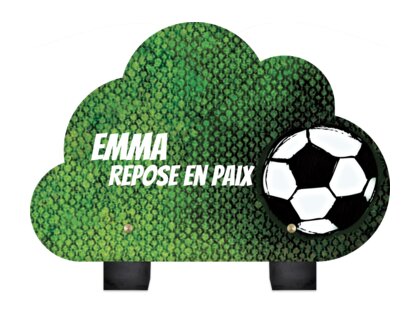 Plaque funéraire ballon-de-football-forme-nuage 11 plapuedacaes.com
