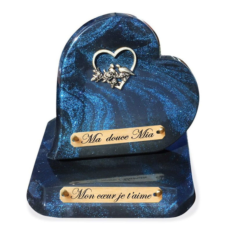 Plaque funéraire coeur-sur-socle-paillete-bleu 21 plapuedacaes.com
