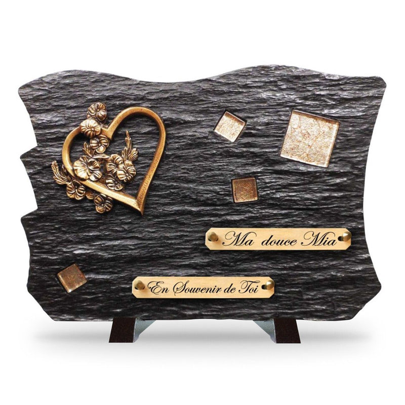 Plaque funéraire mosaique-verre-or 7 plapuedacaes.com
