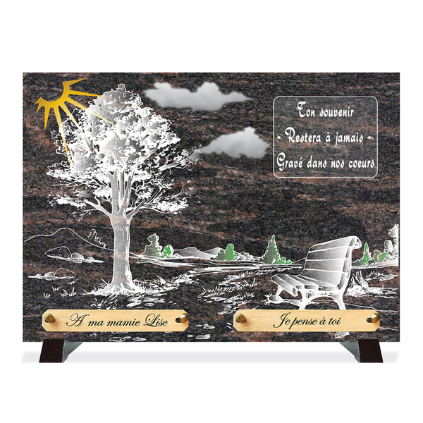 Plaque funéraire compogranit-paysage-et-banc 6 plapuedacaes.com
