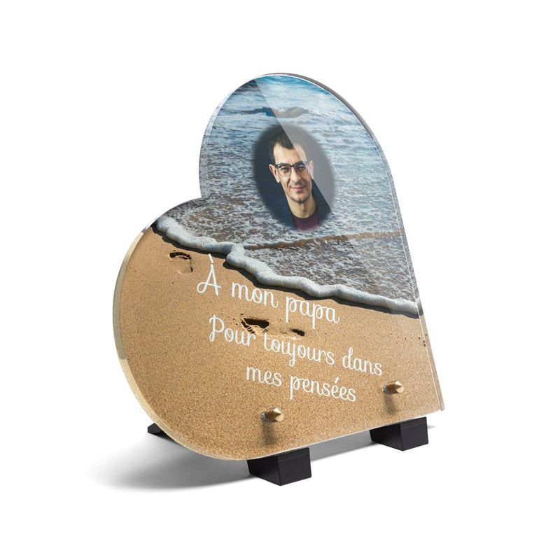 Plaque funéraire empreinte-sable-forme-coeur 7 plapuedacaes.com
