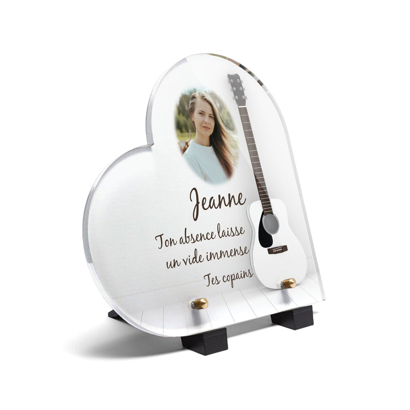 Plaque funéraire guitare-acoustique-blanche-forme-coeur 18 plapuedacaes.com