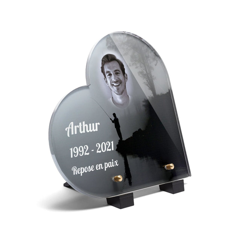 Plaque funéraire pecheur-dans-la-brume-forme-coeur 11 plapuedacaes.com