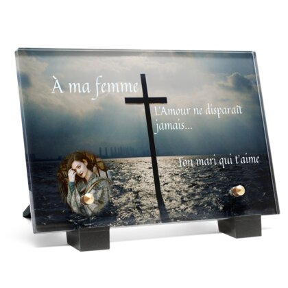 Plaque funéraire croix-ocean 14 plapuedacaes.com
