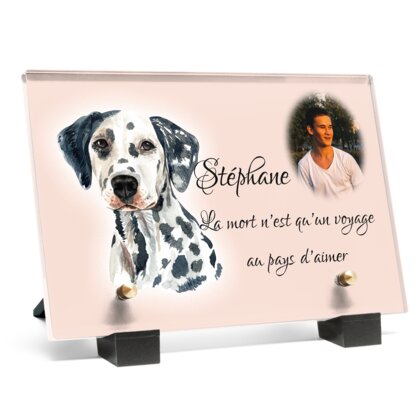 Plaque funéraire plaque-funeraire-dalmatien 17 plapuedacaes.com

