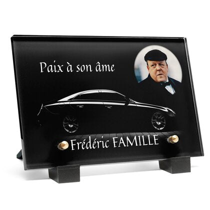 Plaque funéraire voiture-noire 25 plapuedacaes.com

