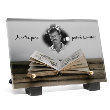 Plaque funéraire livre-ouvert 19 plapuedacaes.com
