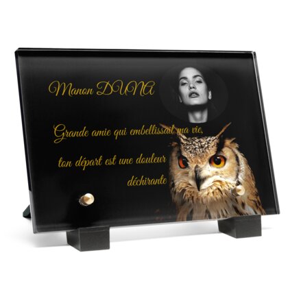 Plaque funéraire plaque-funeraire-hibou 5 plapuedacaes.com
