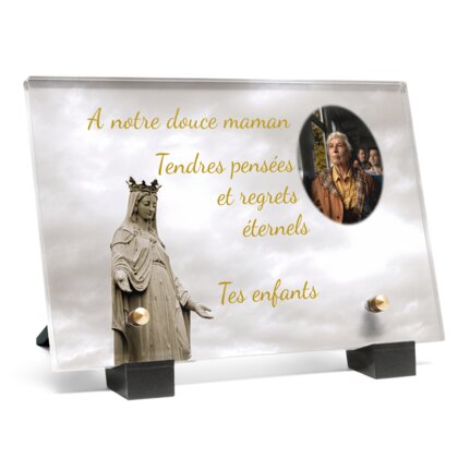 Plaque funéraire statue-de-la-vierge-marie-couronnee 5 plapuedacaes.com
