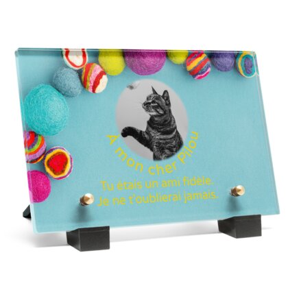 Plaque funéraire balle-pelote-de-laine-pour-chat 18 plapuedacaes.com
