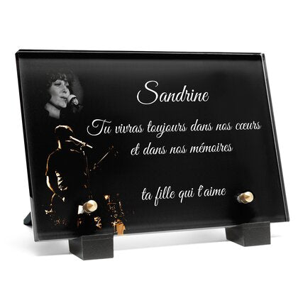 Plaque funéraire chanteur-sur-scene 20 plapuedacaes.com

