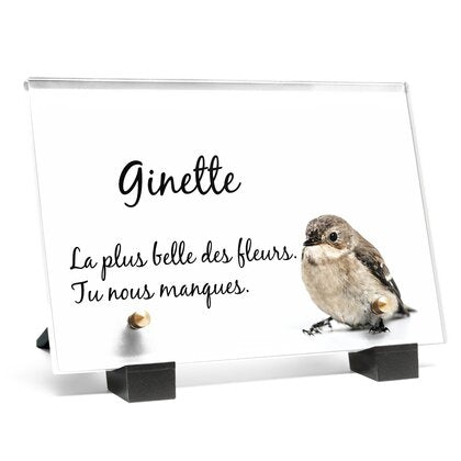 Plaque funéraire oiseau-blanc 26 plapuedacaes.com
