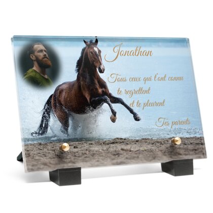Plaque funéraire cheval-au-bord-de-lac 10 plapuedacaes.com

