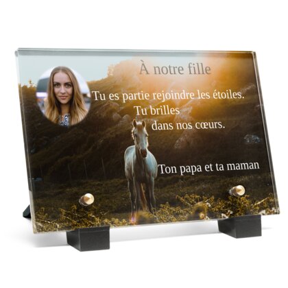 Plaque funéraire cheval-dans-nature 24 plapuedacaes.com
