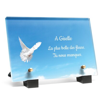 Plaque funéraire colombe-ciel-bleu 4 plapuedacaes.com
