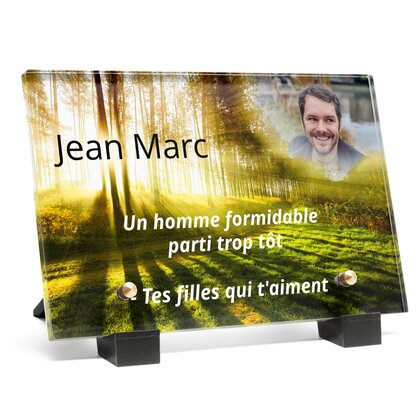 Plaque funéraire soleil-dans-les-arbres 23 plapuedacaes.com
