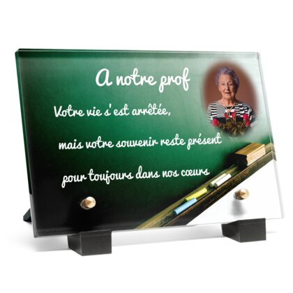 Plaque funéraire tableau-scolaire-vert 16 plapuedacaes.com
