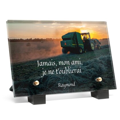 Plaque funéraire agriculteur 24 plapuedacaes.com
