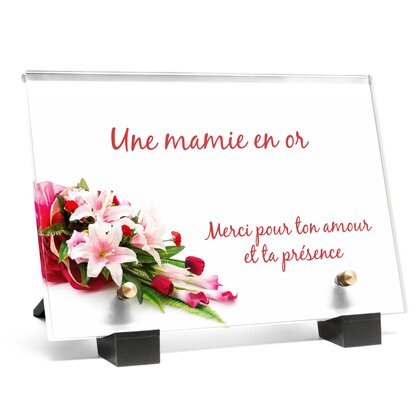 Plaque funéraire bouquet-garni 30 plapuedacaes.com

