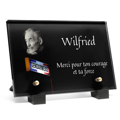 Plaque funéraire gendarme-gendarmerie 28 plapuedacaes.com
