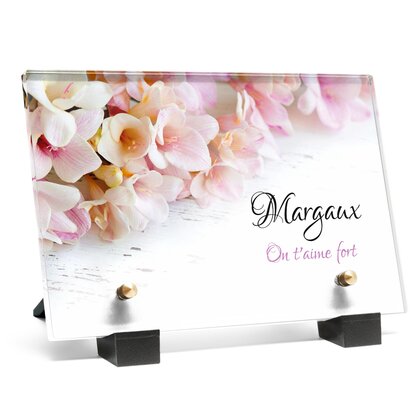 Plaque funéraire fleurs-sur-bois 29 plapuedacaes.com

