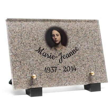 Plaque funéraire granit-rose-pastel 23 plapuedacaes.com
