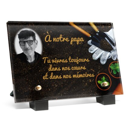 Plaque funéraire jardinier-semant 13 plapuedacaes.com
