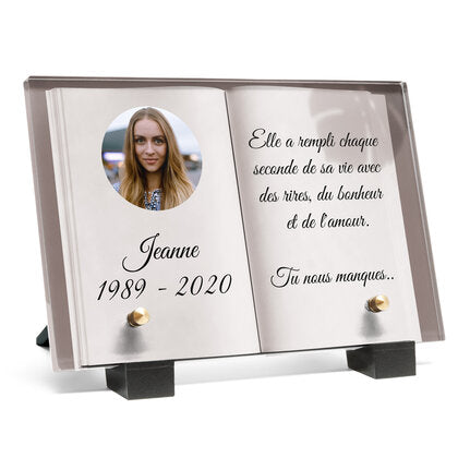 Plaque funéraire livre-vue-du-dessus 2 plapuedacaes.com

