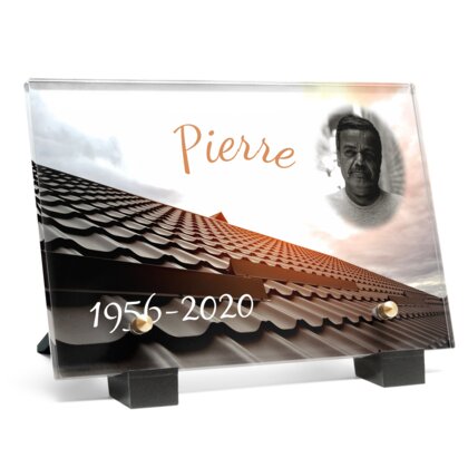 Plaque funéraire toit-couvreur 1 plapuedacaes.com
