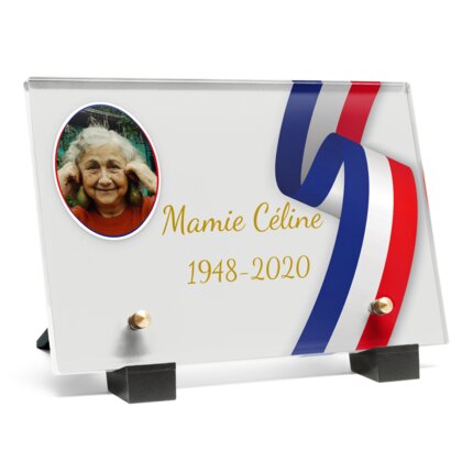 Plaque funéraire bandeau-bleu-blanc-rouge 19 plapuedacaes.com
