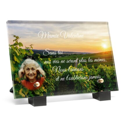 Plaque funéraire plaque-funeraire-vignes 26 plapuedacaes.com
