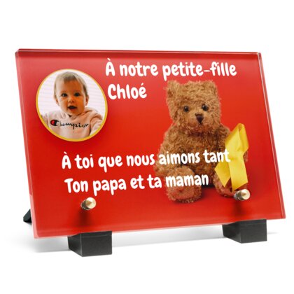 Plaque funéraire plaque-funeraire-ourson 14 plapuedacaes.com
