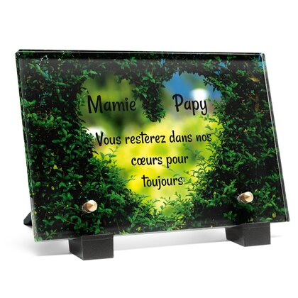 Plaque funéraire coeur-jardin 16 plapuedacaes.com
