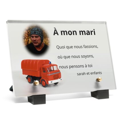 Plaque funéraire camion-de-pompier 14 plapuedacaes.com
