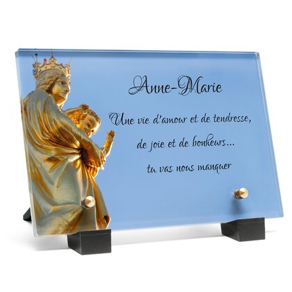 Plaque funéraire vierge-de-la-garde 30 plapuedacaes.com
