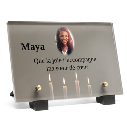 Plaque funéraire bougies-minimalistes 25 plapuedacaes.com
