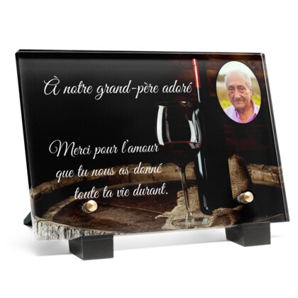 Plaque funéraire bouteille-de-vin 15 plapuedacaes.com
