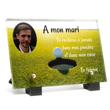Plaque funéraire golf 14 plapuedacaes.com
