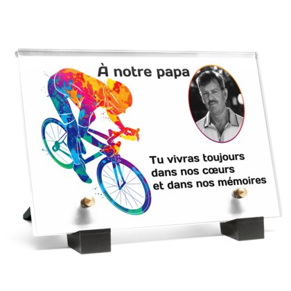 Plaque funéraire cycliste-colore 13 plapuedacaes.com
