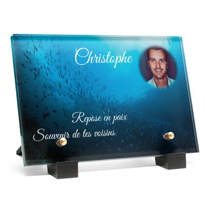 Plaque funéraire banc-de-poissons 30 plapuedacaes.com
