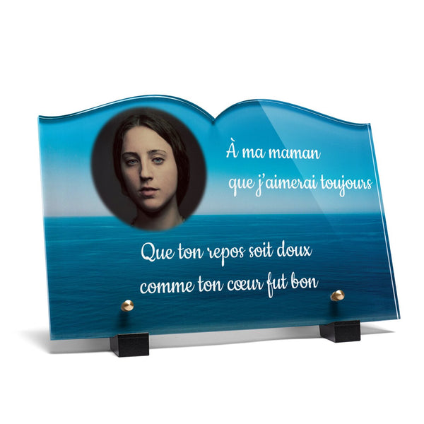 Plaque funéraire horizon-ocean-forme-livre 15 plapuedacaes.com
