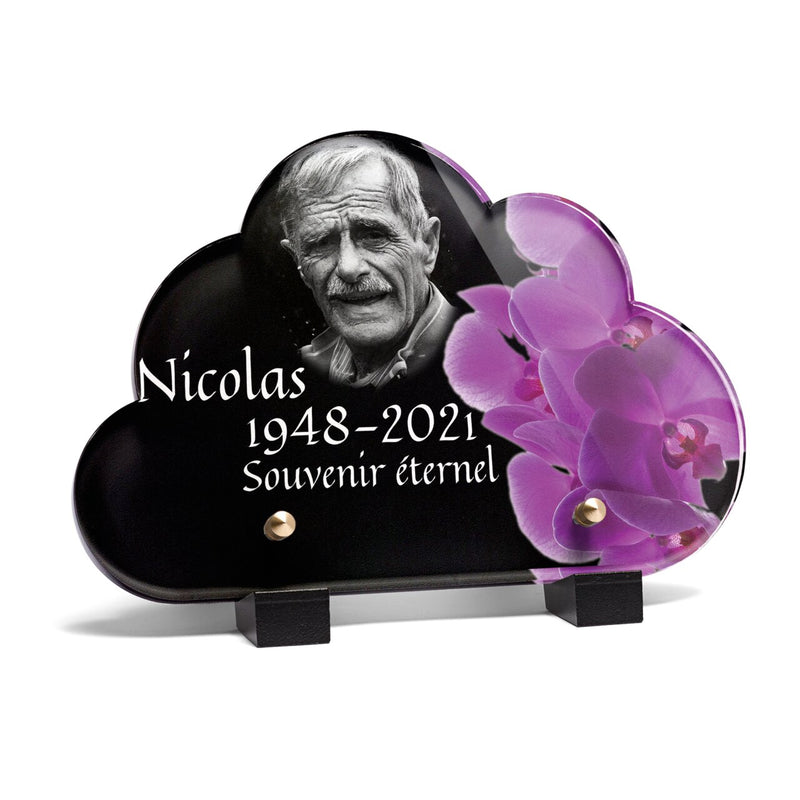 Plaque funéraire magnifiques-orchidees-forme-nuage 22 plapuedacaes.com
